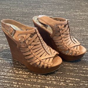 Mix No 6 Women’s Platform Tan Sandal